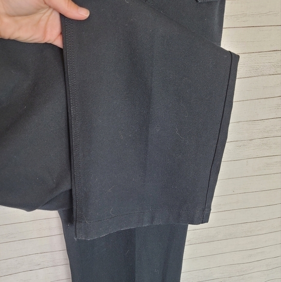 ST. JOHN SPORT BLACK TROUSERS PANTS, sz 8 - Picture 10 of 16